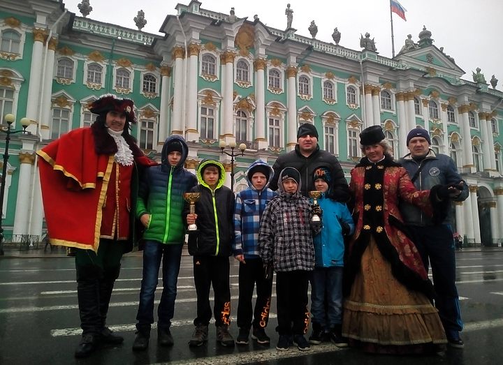 Юные борцы привезли медали из Санкт-Петербурга