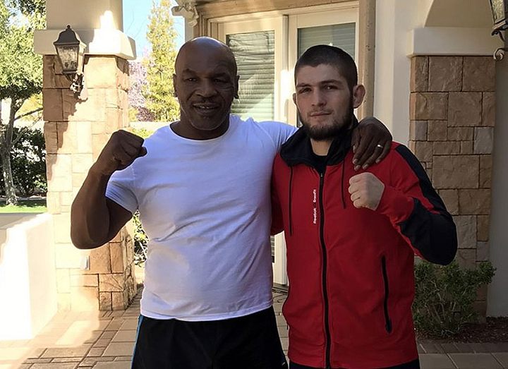 Хабиб Нурмагомедов встретился с Майком Тайсоном