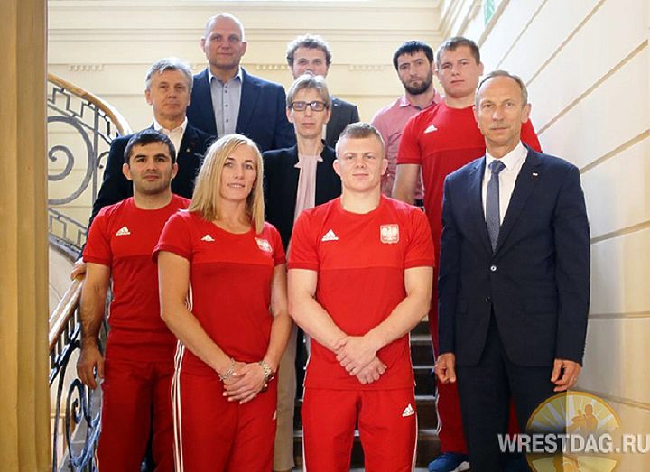 Польских борцов приняли в министерстве спорта страны
