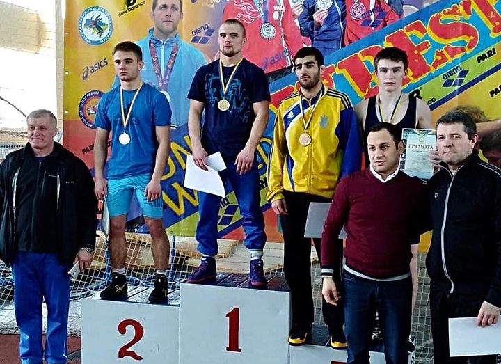 Результаты чемпионата Украины U23 по греко-римской борьбе