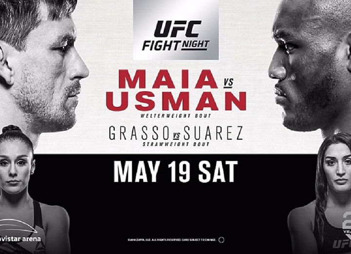 РЕЗУЛЬТАТЫ И БОНУСЫ UFC FIGHT NIGHT: USMAN VS. MAIA