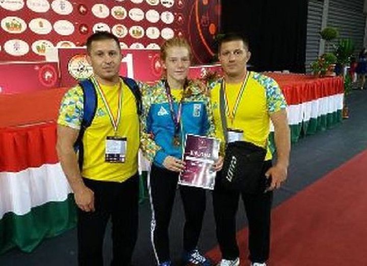 Бахмутчанка Евгения Седых - двукратная чемпионка Европы по вольной борьбе