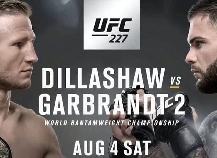 РЕЗУЛЬТАТЫ И БОНУСЫ UFC 227: DILLASHAW VS. GARBRANDT 2