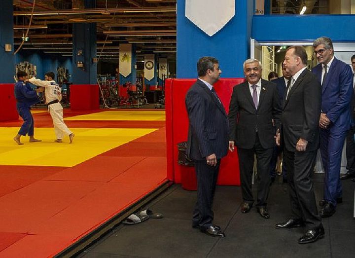 Президент IJF посетил базу сборных Азербайджана на БОС