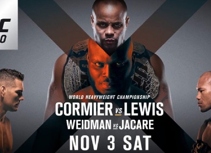 РЕЗУЛЬТАТЫ  UFC 230: CORMIER VS. LEWIS