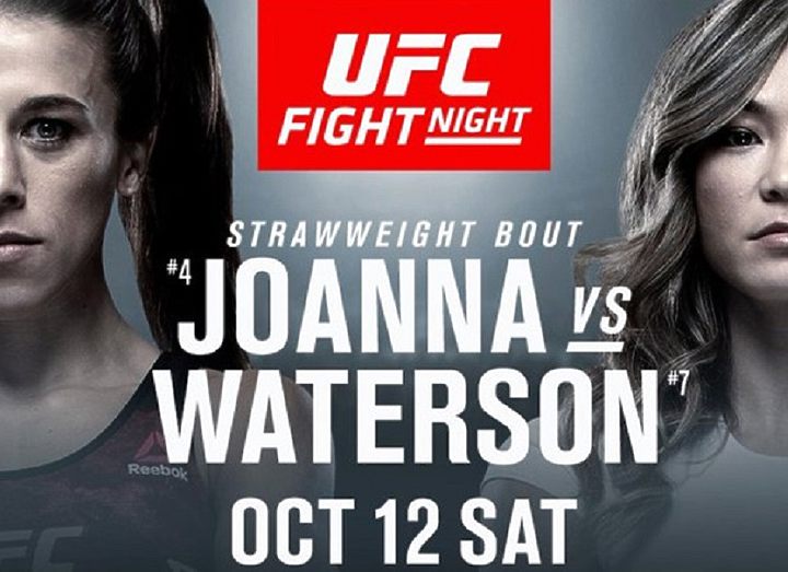 РЕЗУЛЬТАТЫ И БОНУСЫ UFC FIGHT NIGHT 161: JOANNA VS. WATERSON