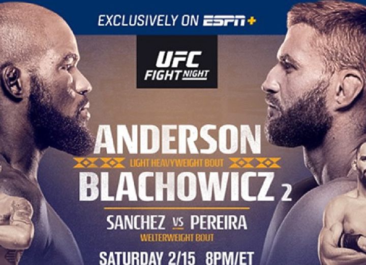 РЕЗУЛЬТАТЫ И БОНУСЫ UFC FIGHT NIGHT 167: ANDERSON VS. BLACHOWICZ 2