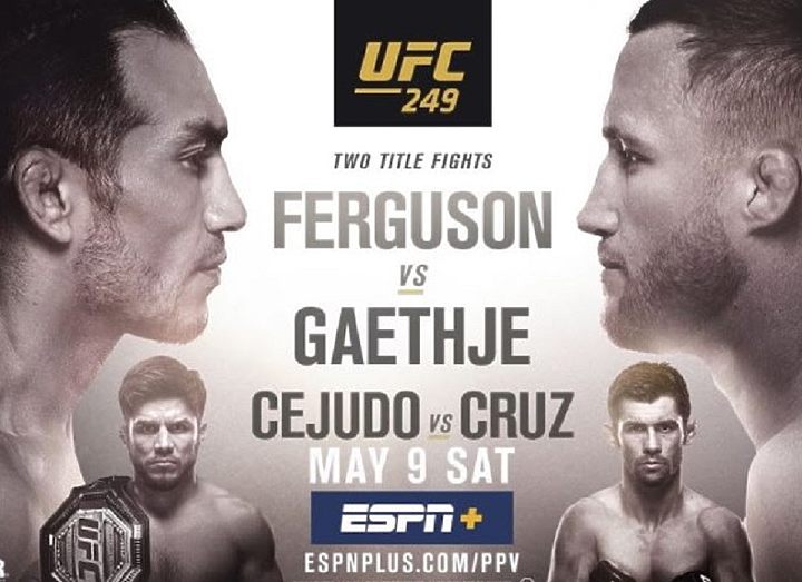 РЕЗУЛЬТАТЫ UFC 249: FERGUSON VS. GAETHJE