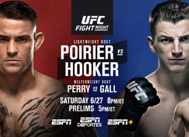 РЕЗУЛЬТАТЫ  UFC ON ESPN 12: POIRIER VS. HOOKER