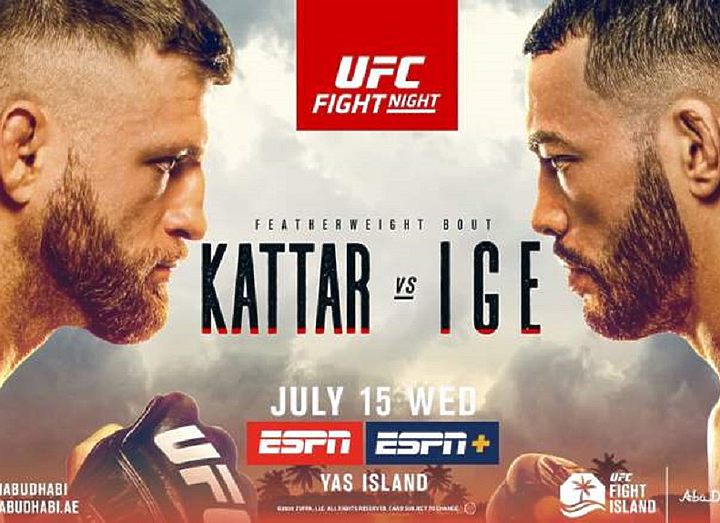 РЕЗУЛЬТАТЫ И БОНУСЫ UFC ON ESPN 13: KATTAR VS. IGE