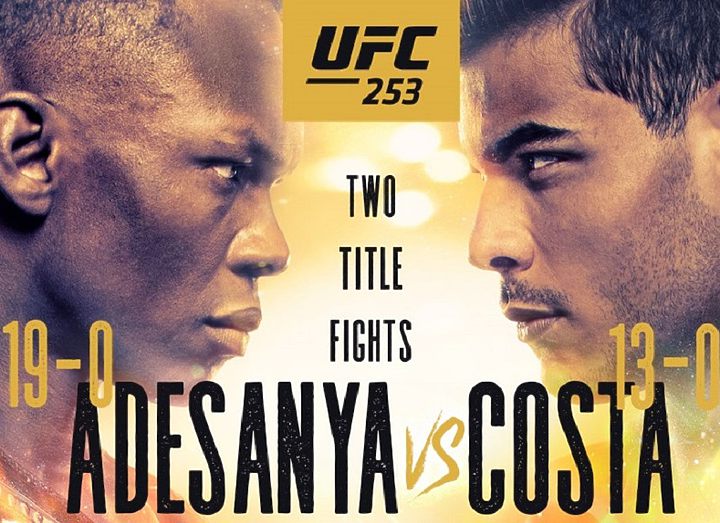 РЕЗУЛЬТАТЫ  UFC 253: ADESANYA VS. COSTA