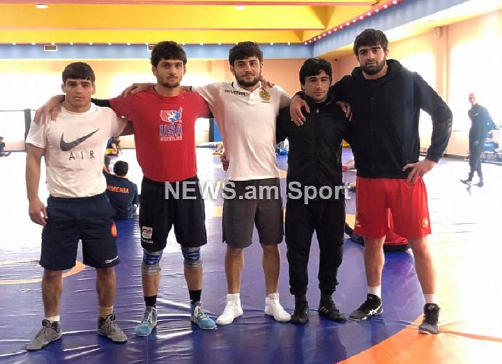 Состав сборной Армении по вольной борьбе