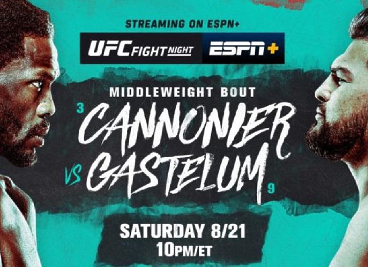 РЕЗУЛЬТАТЫ И БОНУСЫ UFC ON ESPN 29: CANNONIER VS. GASTELUM