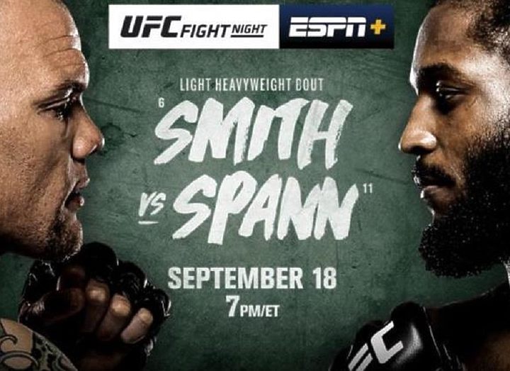 РЕЗУЛЬТАТЫ И БОНУСЫ UFC FIGHT NIGHT 192: SMITH VS. SPANN