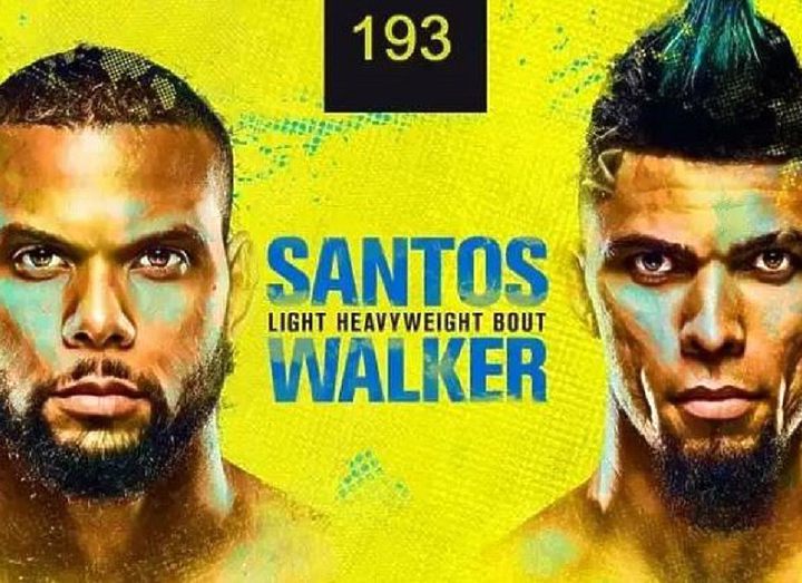 РЕЗУЛЬТАТЫ И БОНУСЫ UFC FIGHT NIGHT 193: SANTOS VS. WALKER