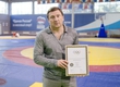 Ruben Tatulyan is awarded by the medal 