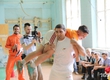 Vartares Samurgashev conducted a physical education class at the Rostov school