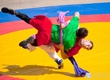 On the Sabantyy residents of Saratov tasted pilaf and participated in wrestling wiht belts