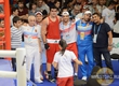 The Dagestan wrestlers supported fellow countrymen boxers on University games tournament