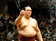 Ozeki Kisenosato won the first indicative tournament in Jakarta