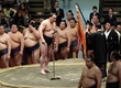 Yokodzuna Harumafudzi won the 72nd All-Japanese tournament rikisi