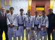 THE TOBOLSK JUDOISTS RECEIVED AS A GIFT THE NEW SET OF THE TATAMI