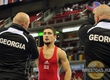 The national team of Georgia on free-style wrestling — the favourite of the Cup of the nations