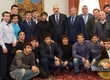 The Dagestan wrestlers were accepted by the head of the republic