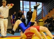 Antique wrestling performed by the Latvian juniors