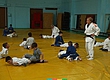 На базе полицейского тренингового центра проводятся занятия по дзюдо для школьников