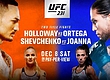 РЕЗУЛЬТАТЫ  UFC 231: HOLLOWAY VS. ORTEGA