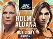 РЕЗУЛЬТАТЫ И БОНУСЫ UFC ON ESPN 16: HOLM VS. ALDANA