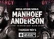 РЕЗУЛЬТАТЫ BELLATOR 251: MANHOEF VS. ANDERSON