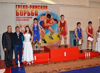 Russian championship in Greco-Roman wrestling among juniors